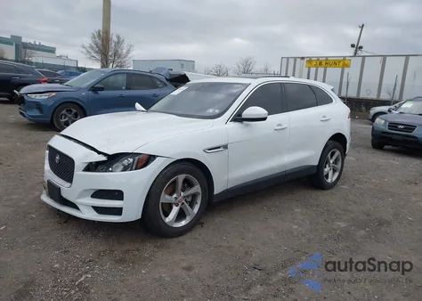 2019 Jaguar F-Pace 25T Premium z USA, uszkodzony, nr VIN SADCJ2FX1KA399562